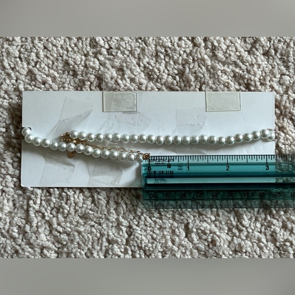 🆕 Pearl Virgo Charm Choker Necklace With Extender 🩷 - Picture 2 of 4